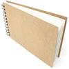 Artway Enviro - A5 Quaderno da disegno spiralato - Paesaggio - 70 facciate/35 pagine di carta riciclata da cartuccia da 170 gsm - Quaderno per schizzi 100% riciclato