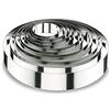 Lacor 68412 - Anello Tondo 12x4cm Acciaio Inox Qualità Professionale