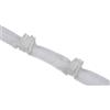 Gardinia Nastro Plissé, Elemento Decorativo, Plissé a 5 Strati, 10 Metri, Bianco