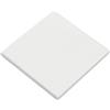 Gardinia Magnete Ferma-Tenda Quadrato, per Tende a Pannello Come Protezione e Decorazione, 5 x 5 cm, Plastica, Bianco