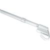 Gardinia 30572 Morsetto di Chiusura, Metallo, Bianco, 45-75 cm