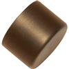 Gardinia Ferma bastoni, Aluminum, Bronzo, Ø 25 mm, 2 unità