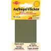Kleiber - Nastro per riparazioni termoadesivo in Cotone Extra Morbido e Sottile 30 x 6 cm, Marrone Chiaro