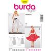 burdastyle Burda B2393 - Cartamodello per Vestito da Marilyn, Dimensioni: 19 x 13 cm