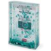 Legami - Portafoto con Glitter, 6,2x9,4 cm, in PC e Liquido, Variante Blue Glitter, Portafoto da Tavolo, una Fotografia Sostituibile Inclusa