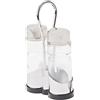 Lacor 62866 - Set base di salera-pepe a 2 pezzi con supporto