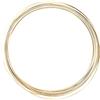 Vaessen Creative Filo di Ferro Modellabile Piatto da 5 m x 1 mm x 3,5 mm Light Gold - Filo Flessibile per Creazioni Floreali, Realizzazione di Gioielli e Modellismo