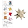 URSUS 3200076 - Strisce di carta per stelle filanti in cartoncino da 130 g/mq, 1 x 50 cm, 100 strisce per ca. 25 stelle, tortora, taglia unica