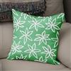 BonaMaison Fodera per Cuscino Verde petrolio e bianco Cotone e Copricuscini Federa per Divano Casa Soggiorno Camera da Letto Decorazione Interni ed Esterni, Dimensioni: 43x43 - Prodotta in Turchia