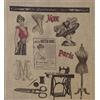 La Boîte à Broder COU019LN - Stoffa Stampata, Mode de Paris II, Lino Naturale