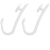 SEALSKIN Easy Roll Confezione da 12 ganci, Bianco, 12 Stck.
