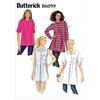 Butterick Patterns 6099Y - Cartamodello per Magliette da Donna, Taglie XS, S, M [Lingua Inglese]