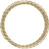 Vaessen Creative Filo di Ferro Modellabile Diamond Cut da 5 m x 2 mm Pearl (Oro) - Filo Flessibile per Creazioni Floreali, Realizzazione di Gioielli e Modellismo