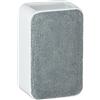 Wenko 23756100 - Bicchiere porta spazzolini Ambila in poliresina, 7, 5 x 12 x 6, 5 cm, colore: Grigio