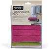 Perfetto Fibramagica Pad Set 3 Panni Multiuso, Tessuto, Porpora/Ghiaccio/Muschio, 21x17x0.5 cm