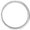 Vaessen Creative - Filo di alluminio a sezione piatta, 3,5 x 1 mm, 5 m, colore: argento