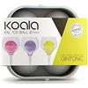 Koala 6620NN01 - Stampo per Il Ghiaccio per Gin Tonic, Colore Nero