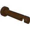 Flairdeco Flair Deco 11022007 - 0019 Portapacchi per Interno, per Asta per Tenda, 20 mm di Diametro, Laccato Color Noce in Legno, 1 Corsa läufig Distanza dalla Parete Circa 12 cm