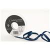 Berisfords 3501 Nastro Double-Face in Raso 20 m x 7 mm, Blu Navy