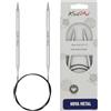 KnitPro - Knitpro Nova Metal (80 cm, 6,50) Aghi a Maglia Circolare - 1 unità