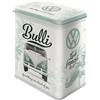 Nostalgic-Art Contenitori di Latta retrò L, Volkswagen - Good Things - Idea Regalo per i Bus VW, Grande Scatola da caffè, Design Vintage, 3 l