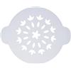 Silikomart | Stencil in Plastica per Decorazione di Torte, Colore Bianco, Misure 30 x 290 x 235 mm