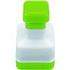 IBILI Clasica Hamburger Maker Set Square, White/Green, 8.5 x 8.5 x 14 cm