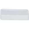 Wenko Scaffale Sapone Hexa rigida, Ceramica, Bianco, 9.5 x 13 x 2.5 cm