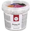 Rayher 3130000 cera gel per candele trasparente contenuto 300gr/ca. 365ml per la realizzazione candele decorative regali Natale bricolage uso semplice