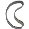 Städter Staedter Croissant stampi per Biscotti Rotondi, Argento, 5.5 cm