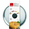 IBILI 715830 - Cover ribaltabile per tortilla, in acciaio inossidabile, ricetta inclusa, tortilla di patate, colore argento, 30 cm