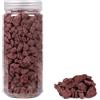 HEKU 30336-15: pietre decorative bordeaux, 750 g, in un barattolo richiudibile