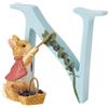 Enesco Beatrix Potter Coniglietto con la lettera N