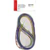 Artemio 30-Pezzo Metallico Fili per Scoubidous