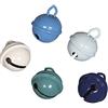 Rayher 25098000 Campanelle, Campanellini Metallo, Diametro 19 mm, SB-Btl, 5 pz, Tonalità di Blu