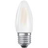 Osram Retrofit Classic B Dim Lampadina LED, Attacco: B22d, Bianca Calda, 2700 K, 9 W, Equivalenti a 75 W, LED Retrofit CLASSIC A DIM, Opaco, Taglia Unica