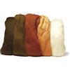 Rayher5365400, Lana merino pettinata, 18 mic, Marrone