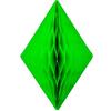 Skylantern Original 1865 - Decorazione alveolare in carta, a forma di cristallo, dimensioni: 30 x 20 cm, colore: Verde