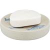Wenko Aquamarin, portasapone per la conservazione di Sapone, Ceramica, Beige, 12 x 3 x 12 cm