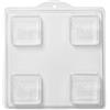 World Of Moulds - Stampo per Sapone/Bombe da Bagno, in PVC, 25,5 x 24 x 4 cm