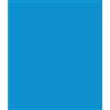 Ark, cartoncino colorato, formato A4, 240 g/mq, confezione da 10 fogli, colore: blu