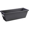 Elho Barcelona Trough 50 - Fioriera per Balcone esterno - Ø 49.8 x H 16.0 cm - Nero/Anthracite