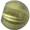Gardinia Tondo, 2X terminali, Metallo, antimonio, per Tende Tecniche Ø 16 mm, Ottone, 2 unità