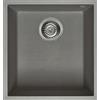 ELLECI lavello monovasca QUADRA 100 SOTTOTOP - LGQ100XXBSO