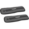 Toorx Coppia Cavigliere Polsiere Appesantite Nero 2x1.5 Kg - Peso totale 3 kg