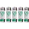 Saft 5 batterie litio 3,6V 2,6Ah lamelle stilo AA ER14505 - LS14500CNR