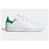 Adidas Stan Smith J Ecopelle Bianco/Verde Junior