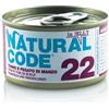 Natural Code 22 Tonno e Fegato di Manzo in Jelly - Natural Code - 22 Tonno e Fegato di Manzo - 85GR
