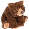 Wild Republic Cuddlekins Orso Grizzly, Peluche di Animali, 30 cm, Peluche per Neonati, Peluche per Regalo di Compleanno Imbottitura Realizzata Partendo da Bottiglie Riciclate