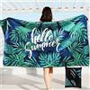 LAIZIHUI Telo Antisabbia Mare Coperta da Spiaggia,Telo Mare Microfibra,Perfetto per Lo Sport, Viaggi, Campeggio, Palestra, Piscina.Telo Mare Grande 160x80cm